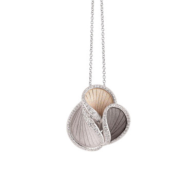         Roségold &amp; Weißgold, Halsschmuck, Cammilli Musa Collier