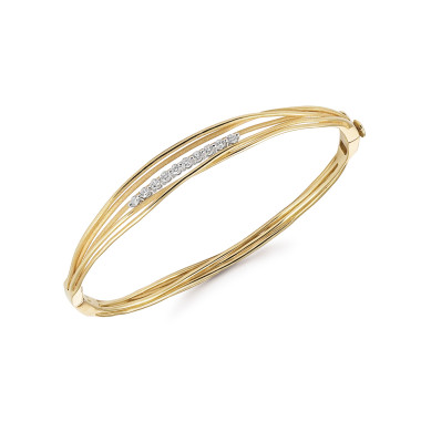         Gelbgold, Armschmuck, Cammilli Seta Armreif
