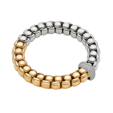         Gelbgold &amp; Weißgold, Armschmuck, FOPE Luna Armband