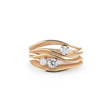         Roségold, Ringe, Cammilli Dune Precious Ring