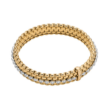         Gelbgold, Armschmuck, FOPE Panorama Flex'it Armband