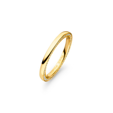         Gelbgold, Ringe, Henrich & Denzel Vorsteckring. Edler Begleiter