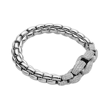         Weißgold, Armschmuck, FOPE Super Eka Flex'it Armband