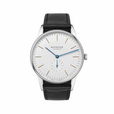         Damen- und Herrenuhr, Handaufzug, NOMOS Glashütte Orion 38