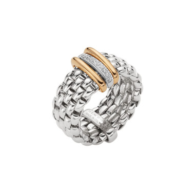         Weißgold, Ringe, FOPE Panorama Flex'it Ring