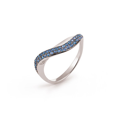         Weißgold, Ringe, Cammilli Velaa Color Ring