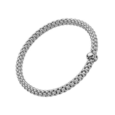         Weißgold, Armschmuck, FOPE Solo Flex'it Armband