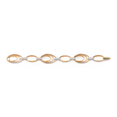         Roségold, Armschmuck, Cammilli Dune Chic Pavé Armband