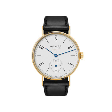         Damenuhr, Automatik, NOMOS Glashütte Tangente Gold Neomatik