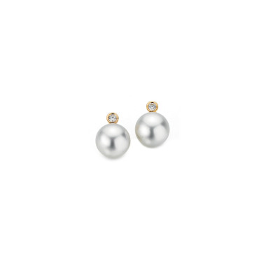         Gelbgold, Ohrringe, Gellner H2O Ohrstecker