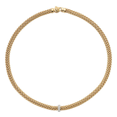         Gelbgold, Halsschmuck, FOPE Vendôme Flex'it Collier