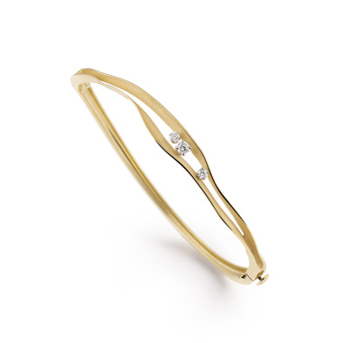         Gelbgold, Armschmuck, Cammilli Dune Armreif