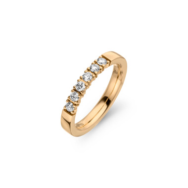         Roségold, Ringe, Henrich & Denzel Solana Memoirering 