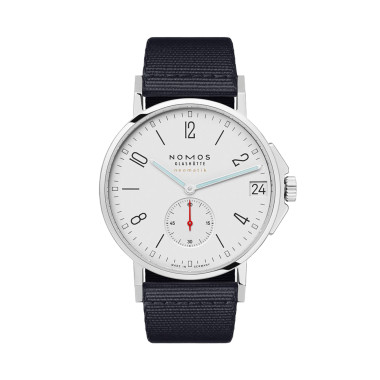         Damen- und Herrenuhr, Automatik, NOMOS Glashütte Ahoi Neomatik 38 Datum