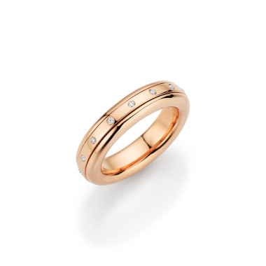         Roségold, Ringe, A. Odenwald Tango Ring
