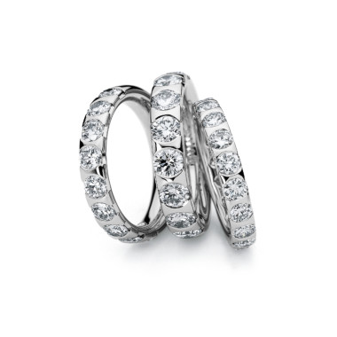         Platin, Ringe, Henrich & Denzel Manon Memoireringe 