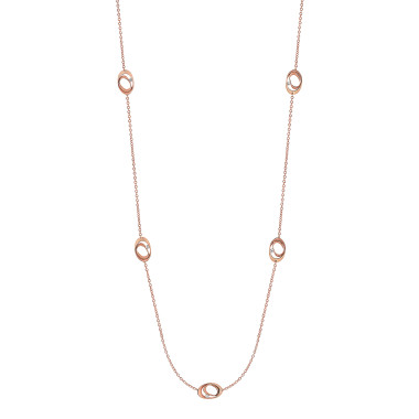         Roségold, Halsschmuck, Cammilli Dune Lange Kette