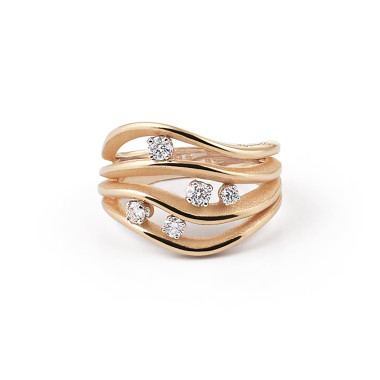         Roségold, Ringe, Cammilli Luxor Ring