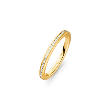         Gelbgold, Ringe, Henrich & Denzel Vorsteckring. Edler Begleiter