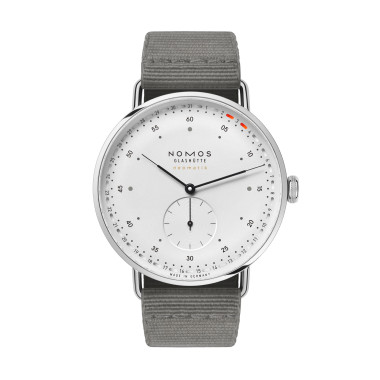         Damen- und Herrenuhr, Handaufzug, NOMOS Glashütte Metro neomatik 41 Update