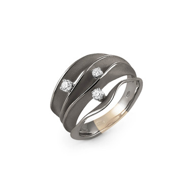         Gold farbig veredelt, Ringe, Cammilli Dune Ring