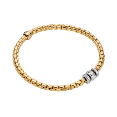         Gelbgold, Armschmuck, FOPE Eka Flex'it Armband