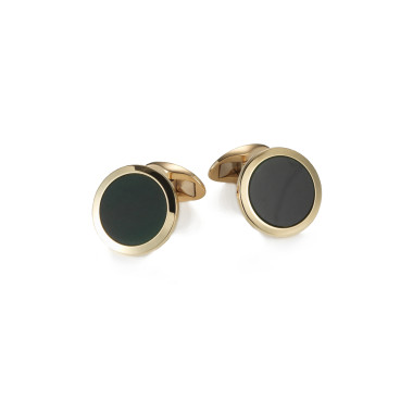         Gelbgold, Accessoires/Sonstiges, Emil Kraus Manschettenknöpfe