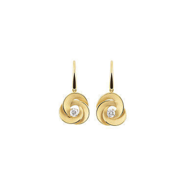         Gelbgold, Ohrringe, Cammilli Desert Rose Ohrringe