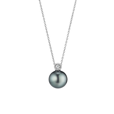         Weißgold, Halsschmuck, Gellner H2O Collier