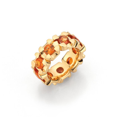         Gelbgold, Ringe, A. Odenwald Flashlight Ring