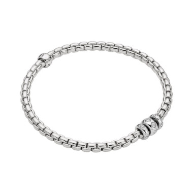         Weißgold, Armschmuck, FOPE Eka Flex'it Armband