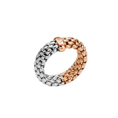         Roségold &amp; Weißgold, Ringe, FOPE Essentials Flex'it Ring