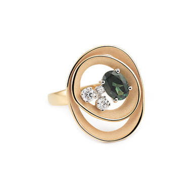         Roségold, Ringe, Cammilli Dune Solar Color Ring