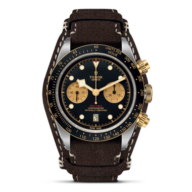         Damen- und Herrenuhr, Automatik, TUDOR Black Bay Chrono S&G