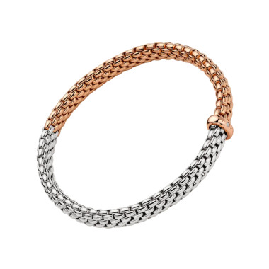        Roségold &amp; Weißgold, Armschmuck, FOPE Vendôme Flex'it Armband