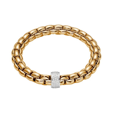         Gelbgold, Armschmuck, FOPE Eka Flex'it Armband
