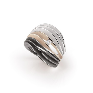         Roségold &amp; Weißgold, Ringe, Cammilli Velaa Ring