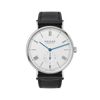         Damen- und Herrenuhr, Handaufzug, NOMOS Glashütte Ludwig 38