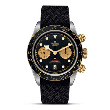         Damen- und Herrenuhr, Automatik, TUDOR Black Bay Chrono S&G