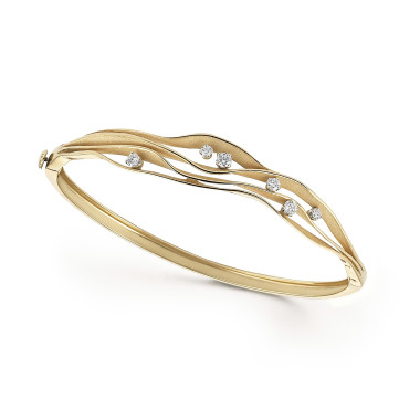         Gelbgold, Armschmuck, Cammilli Dune Armreif