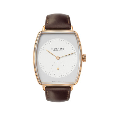         Damen- und Herrenuhr, Handaufzug, NOMOS Glashütte Lux Hermelin
