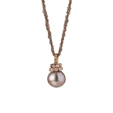         Silber, Halsschmuck, Gellner Rendezvouz Collier