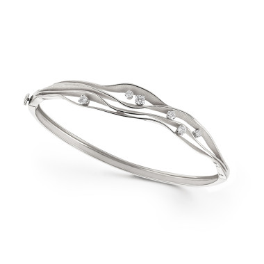         Weißgold, Armschmuck, Cammilli Dune Armreif