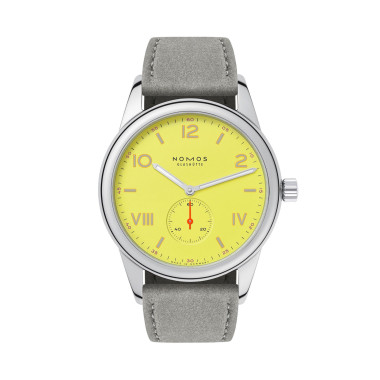         Damen- und Herrenuhr, Handaufzug, NOMOS Glashütte Club Campus 38 Starlight