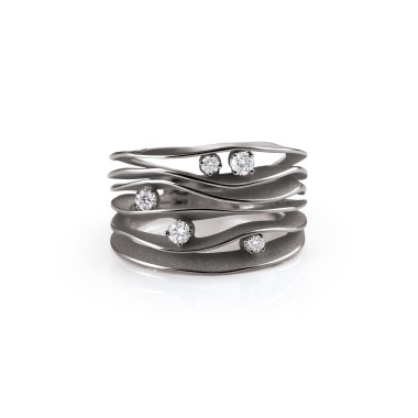         Gold farbig veredelt, Ringe, Cammilli Dune Ring