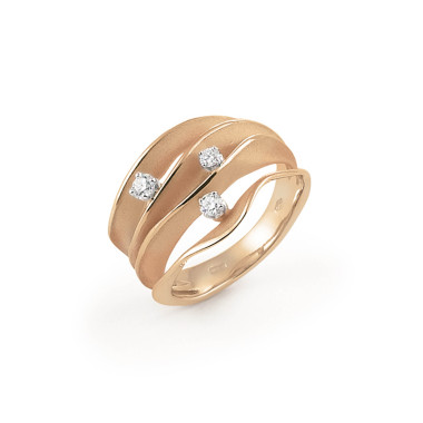         Roségold, Ringe, Cammilli Dune Ring