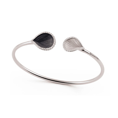        Weißgold, Armschmuck, Cammilli Goccia Armreif