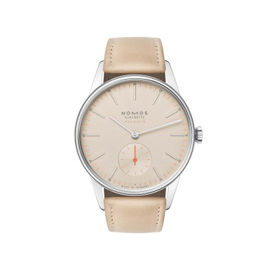        Damen- und Herrenuhr, Automatik, NOMOS Glashütte Orion neomatik champagner