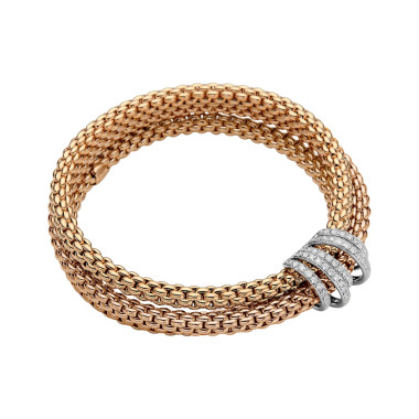         Roségold, Armschmuck, FOPE Solo Flex'it Armband