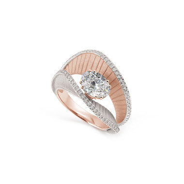         Roségold, Ringe, Cammilli Regina Couture Ring